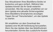 BlackBerry PRIV Softwareupdate vor Deutschlandstart verfügbar