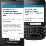 Browser Z10 vs. Q10