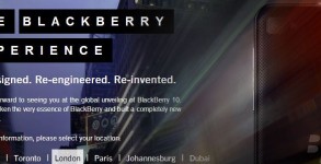 BlackBerry 10 Launch Event London