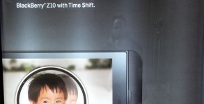 BlackBerry 10 Werbeplakat