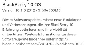 BlackBerry OS 10.1 Z10y