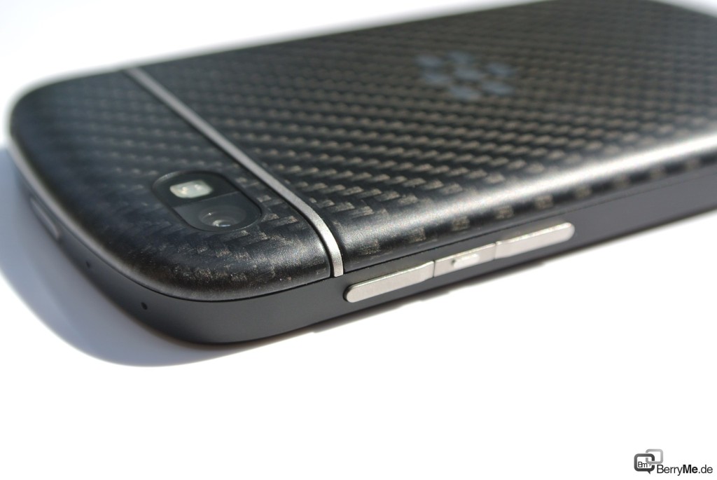 BlackBerry Q10 Rückseite BlackBerry Q10 Rückseite