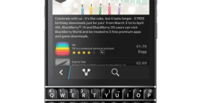 BlackBerry World 5 Jahre