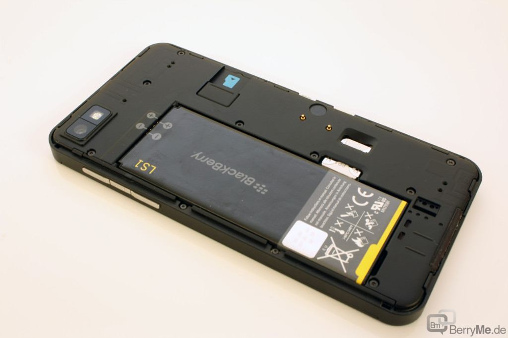 BlackBerry Z10 schwarz, Innenleben