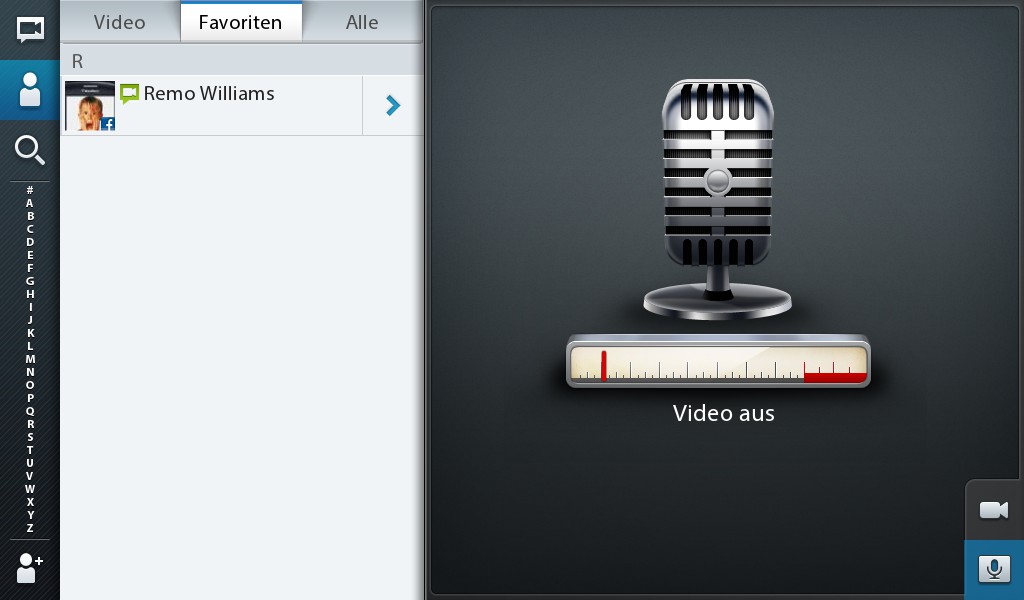 Videochat Presence Status