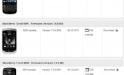 Vodafone gibt die Firmware 7.0.0.585 für das Bold 9900, Torch 9860 und 9810 frei