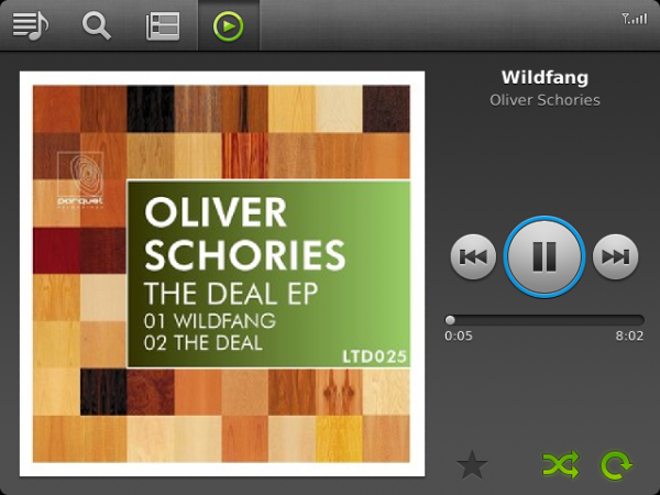 Spotify in Deutschland verfügbar – und damit auch die BlackBerry App