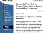 Happy Birthday BlackBerry – vor 14 Jahren stellt RIM das erste echte BlackBerry smartphone vor