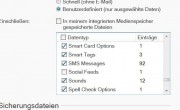 BlackBerry Backup/Firmware-Installation schlägt fehl, stoppt bei „Smart Card Optionen“