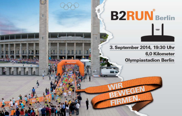 BerryMe.de startet durch – seid mit uns am 03.09. beim B2Run in Berlin dabei