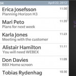 BlackBerry 10 UI Prototyp [Bild: CrackBerry]