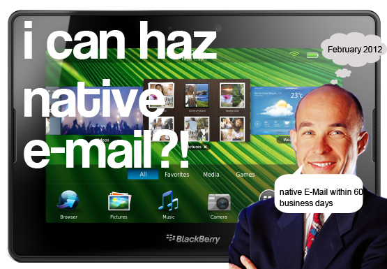 RIM bestätigt: BlackBerry PlayBook OS 2.0 erst im Februar