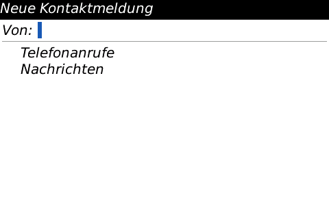 RIM Blackberry OS 5.0 Bold Profile
